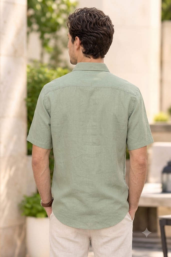 "Men's Regular Fit Cotton Half Sleeve Shirt – Perfect for Casual Everyday Wear"