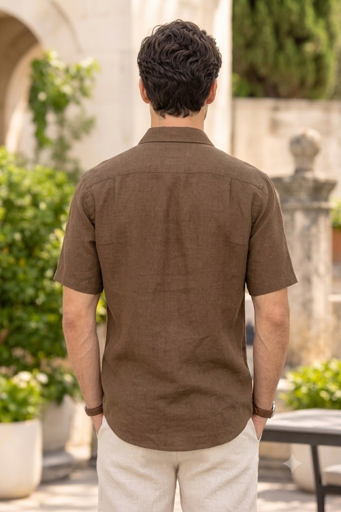 "Men's Regular Fit Cotton Half Sleeve Shirt – Perfect for Casual Everyday Wear"