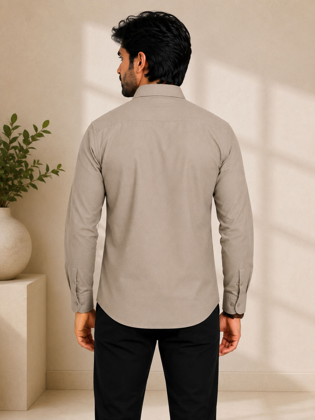 Men's Full Sleeve Regular Fit Shirt with Chest Pocket – Formal & Casual Wear