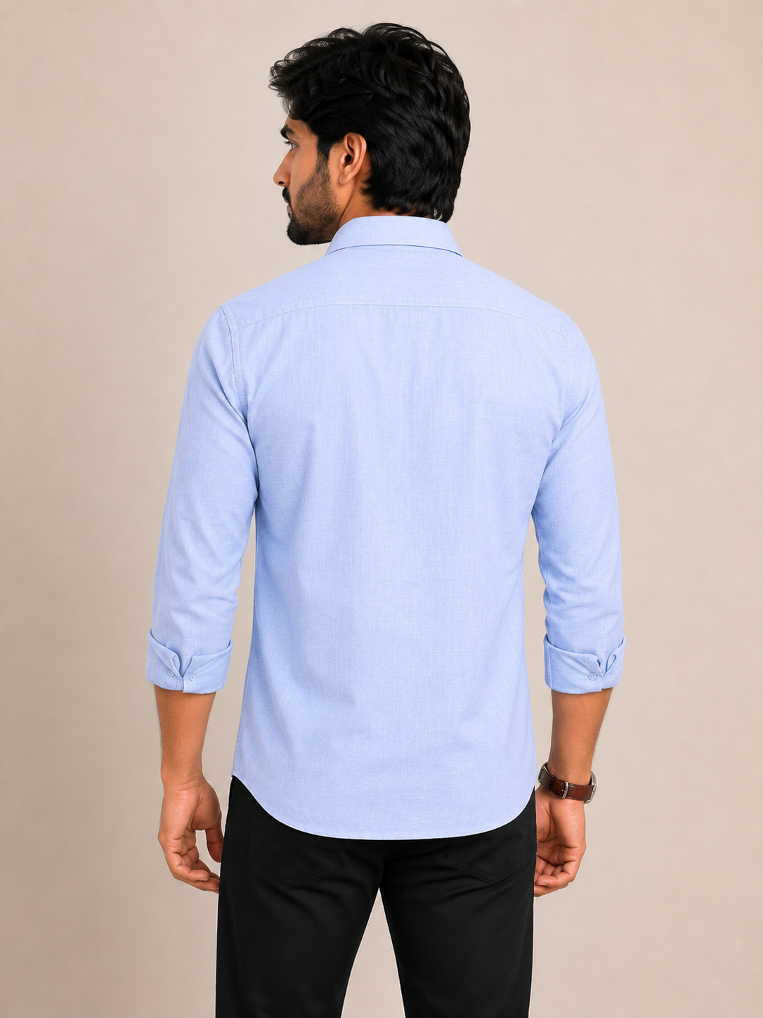 Men's Full Sleeve Regular Fit Shirt with Chest Pocket – Formal & Casual Wear