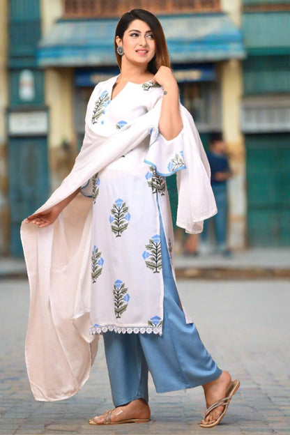 Serene Kurta Palazzo Set