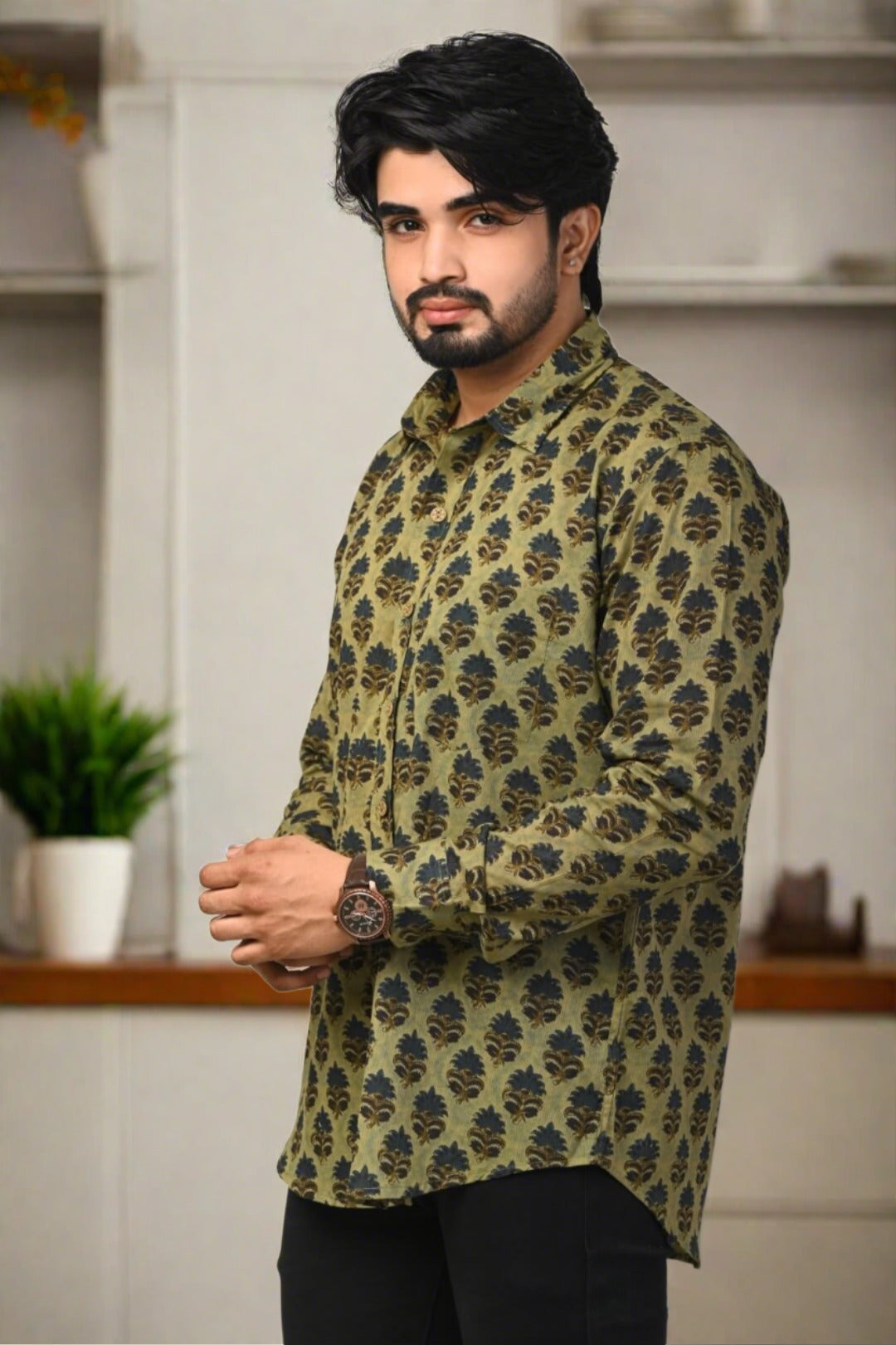 men shirt jaipuri