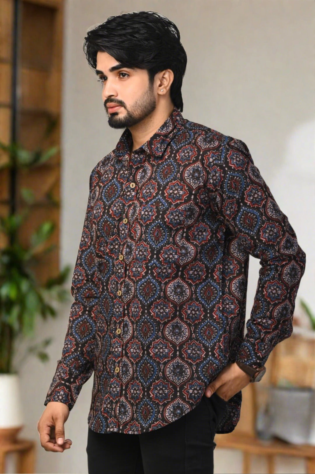 men shirt jaipuri